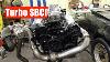 High Performance Upgrade GT45 T4 5pc Turbo Kit Chevy Small Block SBC Engine 350